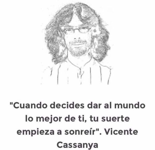 Cuando decides dar al mundo lo mejor de ti, tu suerte empieza a sonreír.