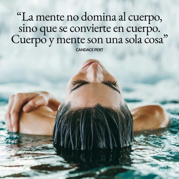 La mente no domina el cuerpo, sino que se convierte en cuerpo. Cuerpo y mente son una sola cosa.